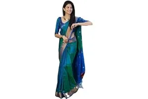 SGF11- Women's Kanjivaram Woven Soft Silk Saree With Blouse Piece — Linkbiz SmartDeal's