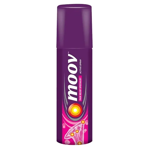 Moov Fast Pain Relief Spray - 50g | Suitable for Back Pain, Muscle Pain, Joint Pain, Knee Pain | 100% Ayurvedic Formula | Suitable for Sports & Gym related injuries — Linkbiz SmartDeal's