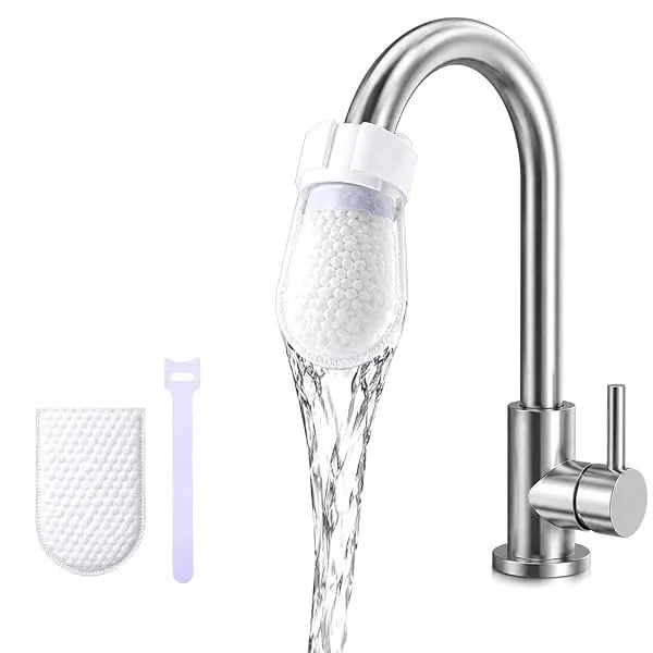 JNSM Universal Faucet Water Filter Cotton Pack of 20 & 10 Securing Straps | Kitchen & Bathroom Tap Filter | High-Density Replacement Filter | Removes Dirt, Rust, Sand & Sediment | — Linkbiz SmartDeal's