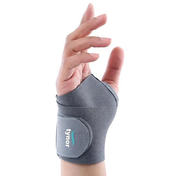 TYNOR Wrist Brace with Thumb, Support for Pain Relief & Stabilization | Lightweight & Breathable Wrist Support for Arthritis, Sprains, Tendonitis, Carpal Tunnel | Universal Fit (Gr — Linkbiz SmartDeal's