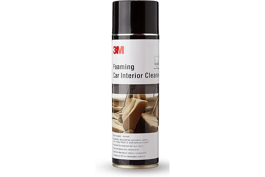 3M Foaming Car Interior Cleaner (580 g) | Upholstery and Leather Cleaner | Removes Tough Stains — Linkbiz SmartDeal's