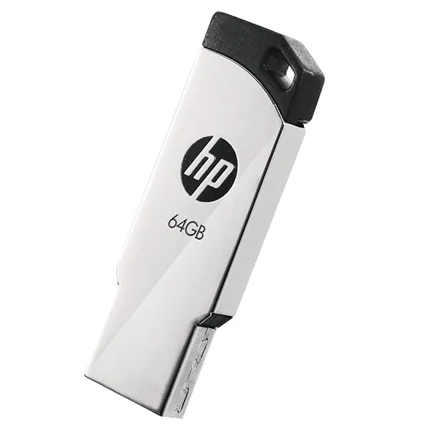 HP v236w USB 2.0 64GB Pen Drive, Metal — Linkbiz SmartDeal's