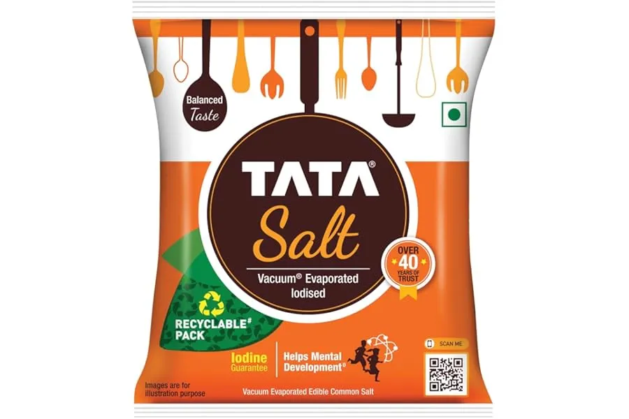 Tata Salt 1 Kg, Free Flowing and Iodised Namak, Vacuum Evaporated, Salt in Fresh — Linkbiz SmartDeal's
