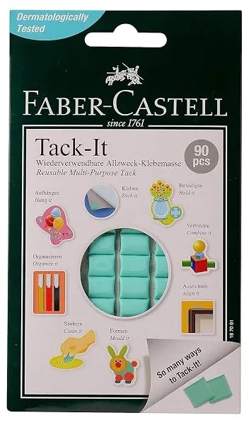 Faber-Castell Tack-It - Pack of 90 (Light Green) — Linkbiz SmartDeal's