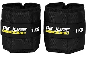 De Jure Fitness Adjustable Ankle & Wrist Weights Pair (1KG x 2) for Men & Women | Strength Trai — Linkbiz SmartDeal's