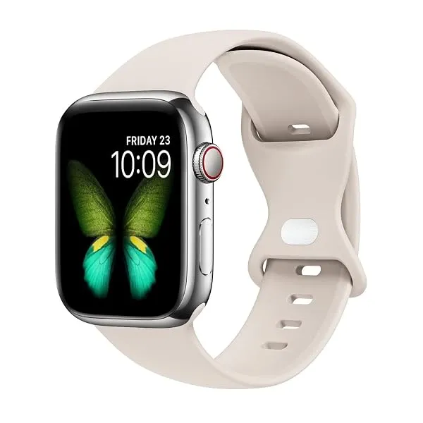 VEMIGON Sport Band Compatible with Apple Watch 44mm 45mm 46mm 40mm 42mm 38mm 41mm 49mm, Soft Silicone Replacement Strap for iWatch Series 11 10 9 8 7 6 5 4 3 2 1 SE3 SE2 SE Ultra ( — Linkbiz SmartDeal's