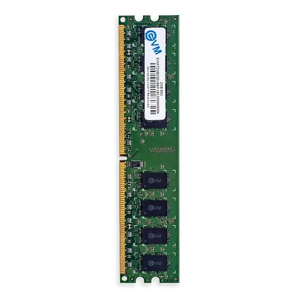EVM 2GB DDR2 Desktop RAM Memory, 800MHz | PC2-6400, 240-Pin Long-DIMM, Intel & AMD Compatible, 1.8V Low Voltage, 10 Year Warranty — Linkbiz SmartDeal's