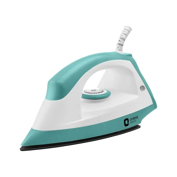 Orient Electric Fabrijoy 1000 Watt Dry Iron | Weilburger Non Stick Soleplate Coating, 5 Level Safety, 2 Years Replacement Warranty, For Clothes — Linkbiz SmartDeal's