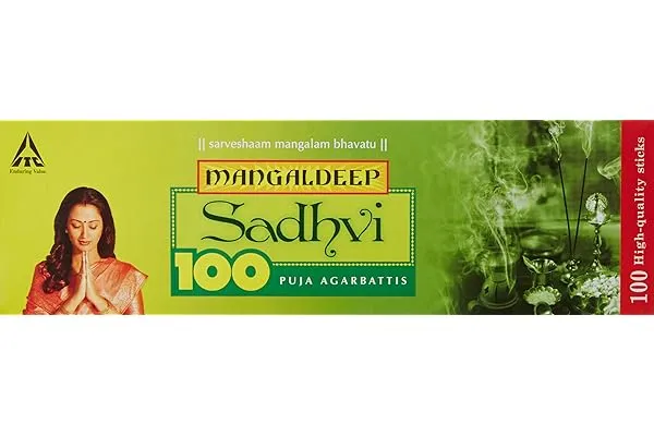Mangaldeep Sadhvi Agarbatti - 100 Sticks — Linkbiz SmartDeal's