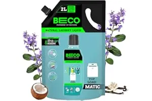 Beco Matic-Top Load Natural Laundry Liquid Detergent| 2 Litre Super Value Refill | Natural Form — Linkbiz SmartDeal's