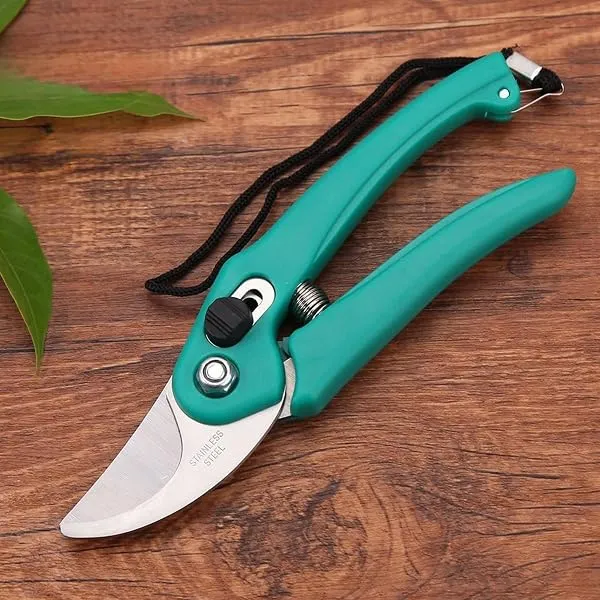 Cinagro Hand Pruner with Steel Blade, Non-Slip Ergonomic Handle, Assorted | Plant Cutter Tool with Safety Lock for Trimming Grass and Wood Branches — Linkbiz SmartDeal's
