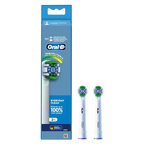 Oral-B ORIGINAL Precision Clean Electric Toothbrush Soft Replacement Brush [10X POWERFUL THAN COMPATIBLE PRODUCTS] For Vitalty,Pro,Smart Series, 2 refills, Daily clean & Gum health — Linkbiz SmartDeal's