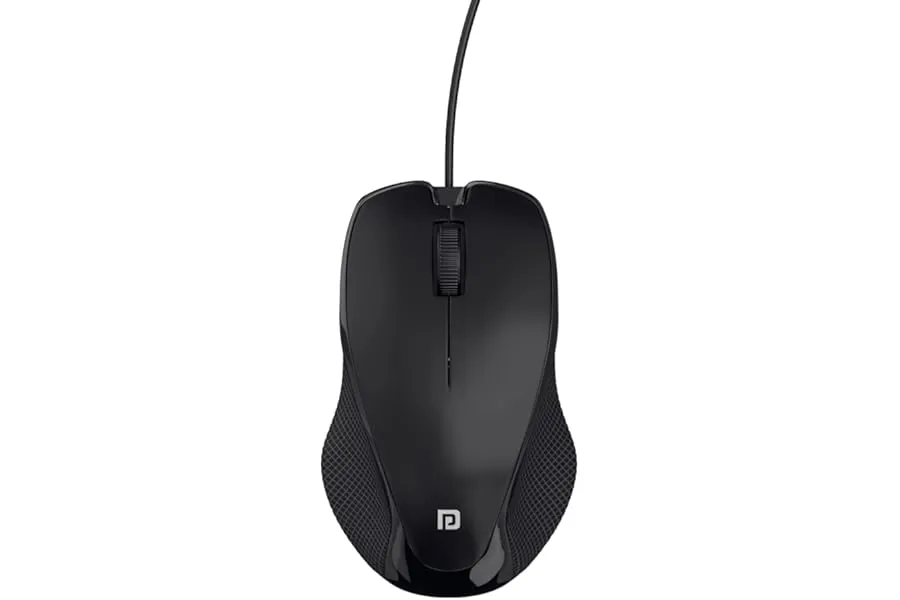 Portronics Toad 101 Wired Optical Mouse, Black | 1200 DPI, Plug & Play, Hi-Optical Tracking, 1. — Linkbiz SmartDeal's