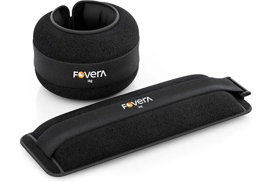 FOVERA Weight Cuff (1 kg) for Strength Gain, Physiotherapy & Rehabilitation | For Men & Women | — Linkbiz SmartDeal's