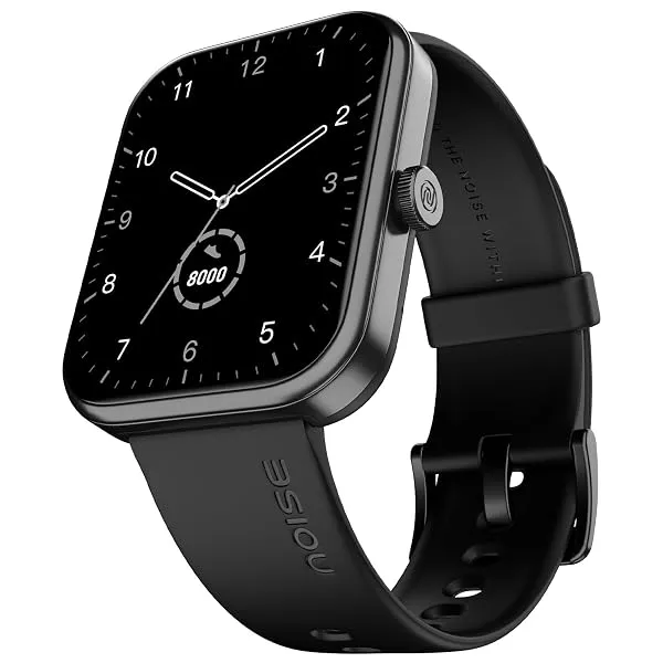 Noise Pulse 2 Max 1.85" Display, Bluetooth Calling Smart Watch, 10 Days Battery, 550 NITS Brightness, Smart DND, 100 Sports Modes, Smartwatch for Men and Women (Jet Black) — Linkbiz SmartDeal's