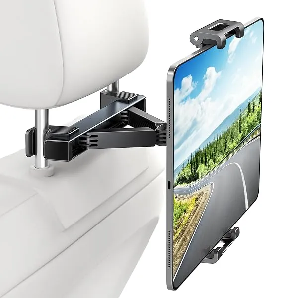 Uniwit Car Backseat Headrest Mount/Holder-Car Trip Essentials for Kids,360°Rotation,Compatible for Tablet/iPad,Samsung Tab,Cellphones and Other 4.7"-12.9" Devices. — Linkbiz SmartDeal's