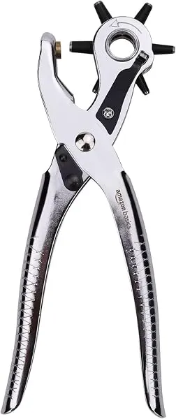 amazon basics Leather Hole Punch Set, Rotary Puncher, Multi Hole Sizes Maker tool, Pack of 1 — Linkbiz SmartDeal's