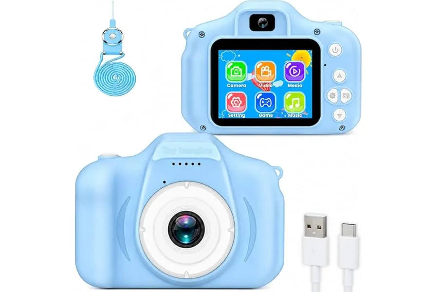 Toy Imagine Kids Digital Camera Toy 3.0MP 1080P Video Camera with 2-Inch Screen & 32GB Capacity — Linkbiz SmartDeal's
