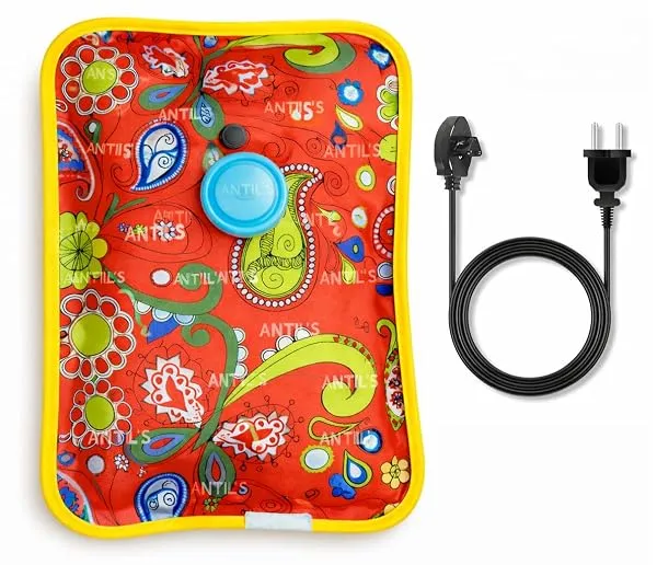 ANTIL'S heating bag, hot water bags for pain relief, heating bag electric, Heating Pad-Heat Pouch Hot Water Bottle Bag, Electric Hot Water Bag For Pain Relief Therapy (Multicolor) — Linkbiz SmartDeal's