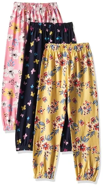 T2F Girl's Cotton Regular Fit Printed Track Pant (Pack of 3) — Linkbiz SmartDeal's