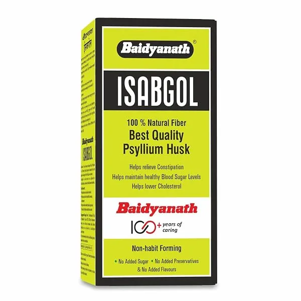 Baidyanath Asli Ayurved Isabgol 100 gm - Psyllium Husk Powder| Boosts Digestion | Constipation Relief Naturally | Rich Source Of Dietary Fiber Supplement — Linkbiz SmartDeal's