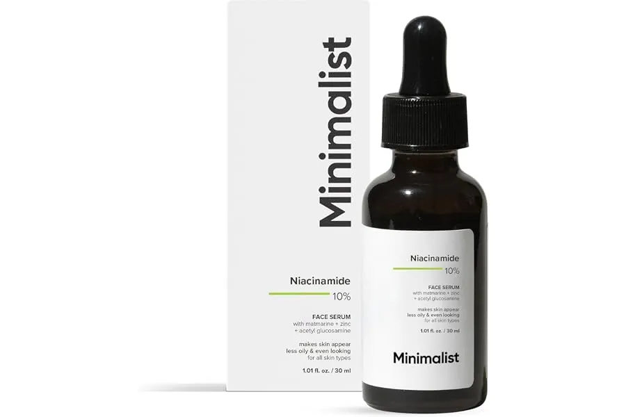 Minimalist 10% Niacinamide Serum with Zinc – Reduces Acne Marks, Controls Oil & Minimizes Pores — Linkbiz SmartDeal's