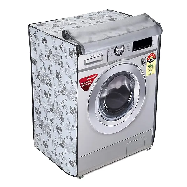 AMAZOR Waterproof & Dustproof Front Load Washing Machine Cover Polyester Compatible For IFB / LG / Samsung / Whirlpool /Bosch / Haier / Siemens (Size:8 Kg , 8.5 Kg , 9 Kg ,9.5 Kg) — Linkbiz SmartDeal's