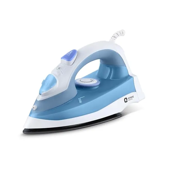 Orient Electric 1300 W Steam iron | Non-stick Weilburger double coating| Powerful 15 gm/min Steam Output | Continuous Steaming | ISI certified | 2-year warranty by Orient — Linkbiz SmartDeal's