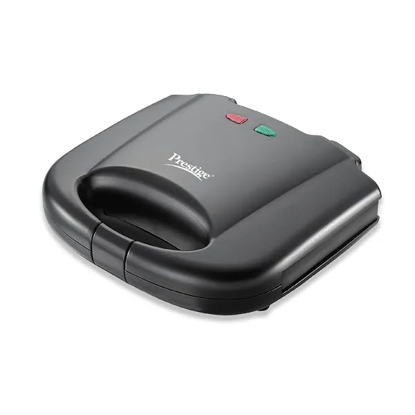 Prestige PGMFB 800 Watt Grill Sandwich Toaster with Fixed Grill Plates, Black — Linkbiz SmartDeal's