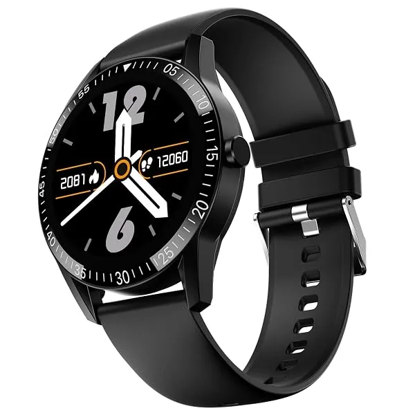 Fire-Boltt Talk Bluetooth Calling Smartwatch, 1.39" TFT Display with Dual Button, Hands On Voice Assistance, 120 Sports Modes, in Built Mic & Speaker (Talk, Black) — Linkbiz SmartDeal's