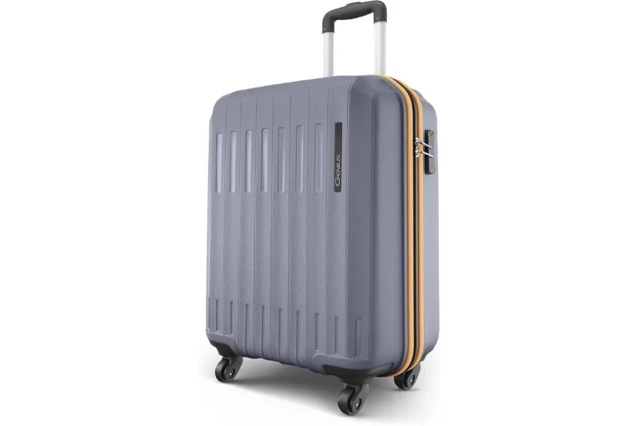 Safari Genius Alley 55cm Cabin Trolley Bag, Hard Case — Linkbiz SmartDeal's