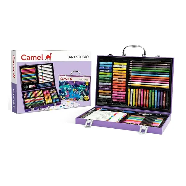 Camel Art Studio Set | Reusable Briefcase Pack — Linkbiz SmartDeal's