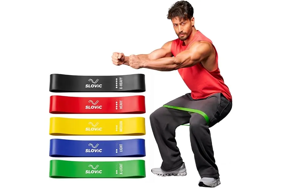 SLOVIC Resistance Bands Mini Loop |Hip Band for Women & Men for Hip, Glutes, Legs and Squats Ex — Linkbiz SmartDeal's