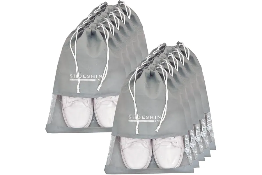 SHOESHINE Shoe Bag for Storage Shoes for Men and Women Travel Essentials Shoe Cover or Shoe Bag — Linkbiz SmartDeal's