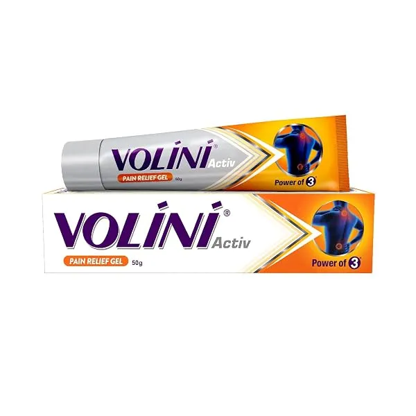 Volini Activ Pain Relief Gel 50 g | Quick Relief from Back Pain, Neck/Shoulder Pain, Sprain & Joint Pain | With Powerful Ingredients – Gandhapura Oil, Pudina Satva, Shallaki Gum & — Linkbiz SmartDeal's