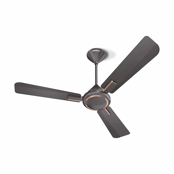 Havells 1200mm Ambrose Energy Saving High Speed Ceiling Fan|Premium Finish, Deco.Fan, Elegant Looks, High Air Delivery| |2 Yr Warranty by Brand | (Pack of 1, Copper) — Linkbiz SmartDeal's