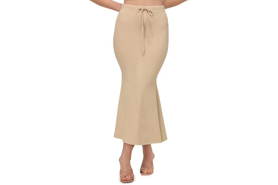 Mehrang Stretchable Saree Shapewear Petticoat for Women, Cotton Blended,Petticoat,Skirts for Wo — Linkbiz SmartDeal's
