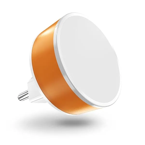 GM 3032 Nano LED Night Lamp, 0.5W Plug-in Night Light with Soft Ambient Glow for Bedroom, Kids Room, Hallway, Energy-Efficient, Long Life LED, Compact Design, White (1) — Linkbiz SmartDeal's