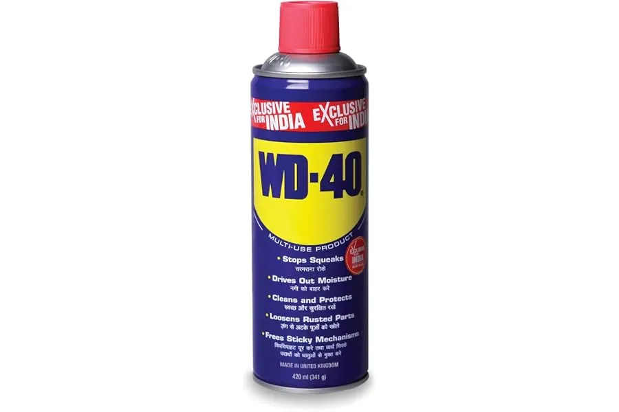 WD-40 Multipurpose Spray, Rust Remover, Cleans Bike Chains, Hinge Lubricant, Loosens Jammed Par — Linkbiz SmartDeal's