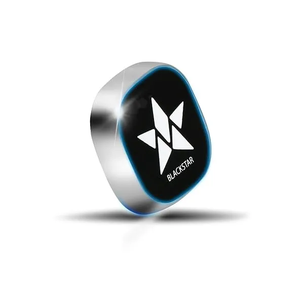 Blackstar NANO Mag : Compact Size Magnetic Mobile Phone Holder For Car Dashboard/Phone Mount Stand For Use in Car/Home-Compatible for Mobiles with Weight Under 200g (MAGSAFE Incomp — Linkbiz SmartDeal's