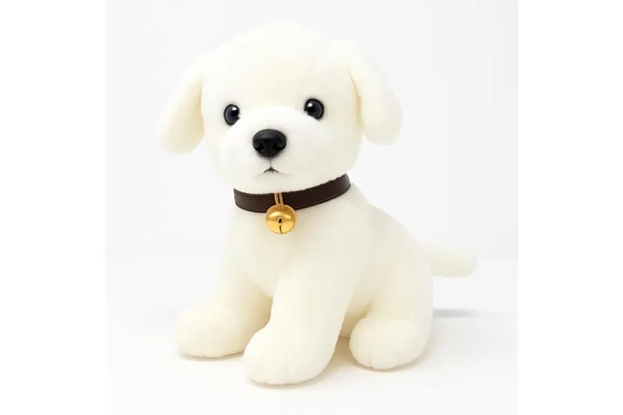 Babique Dog Plush Soft Toy Cute Kids Animal Home Decor Boys/Girls/Baby (25 cm, White) — Linkbiz SmartDeal's