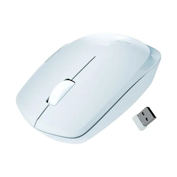 Zebronics Freego Wireless Mouse, 2.4GHz, 3200 DPI, Blue | 3 Buttons, USB Nano Receiver, On/Off Switch, Power-Saving Mode, Works on Most Surfaces — Linkbiz SmartDeal's