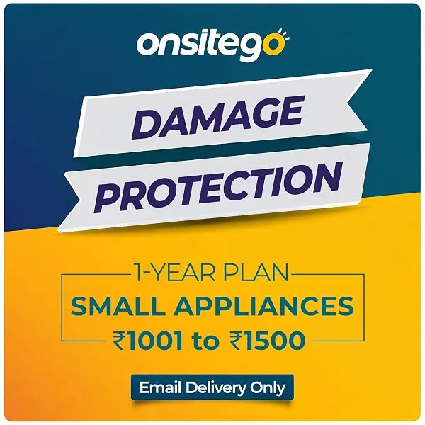 Onsitego 1 Year Damage Protection for Small Appliances from Rs 1001-1500 — Linkbiz SmartDeal's