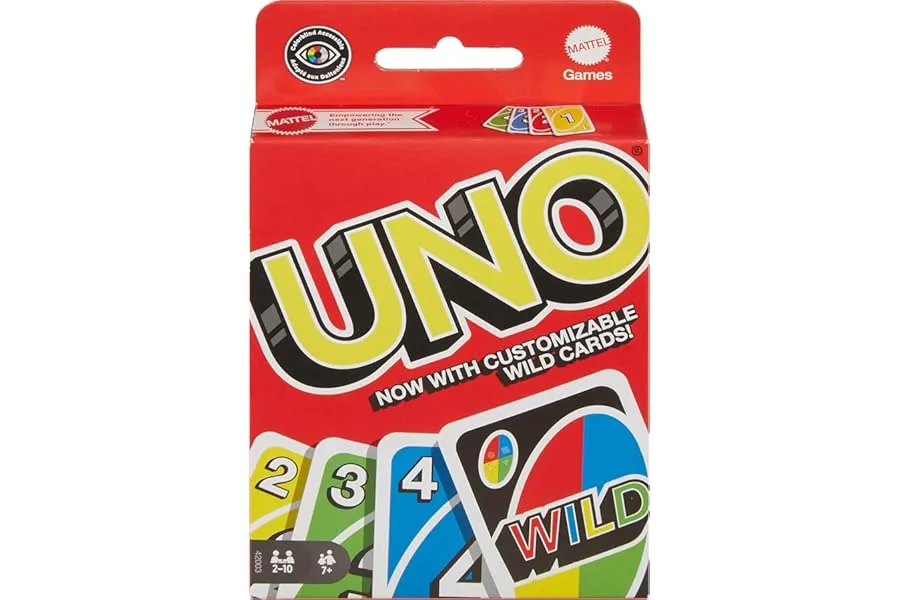 Mattel Uno Playing Card Game for 7 Yrs and Above for Adult,Set of 112 Cards, Multicolor — Linkbiz SmartDeal's