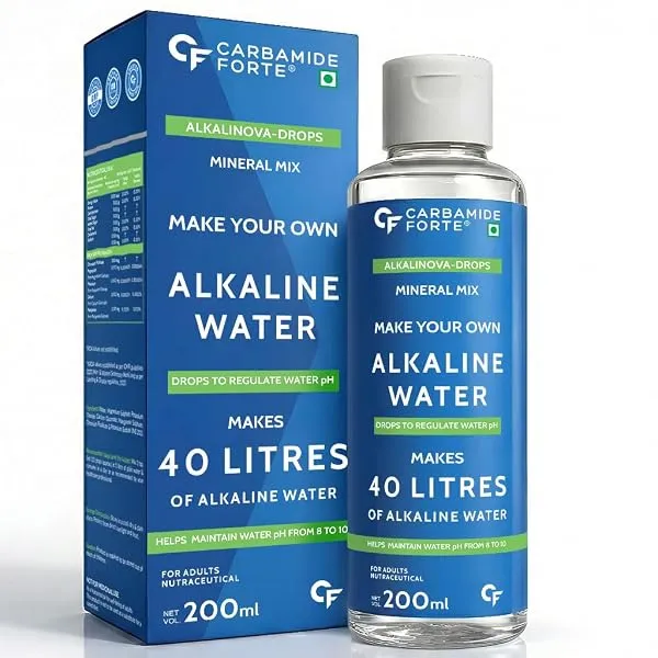 Carbamide Forte Make Your Own Alkaline Water Drops | pH Booster Drops | 40 litres of Alkaline Water per Bottle — Linkbiz SmartDeal's