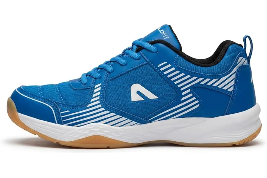 Boldfit Badminton Shoes for Man Lightweight Non Marking Shoes for Badminton Breathable Anti Ski — Linkbiz SmartDeal's