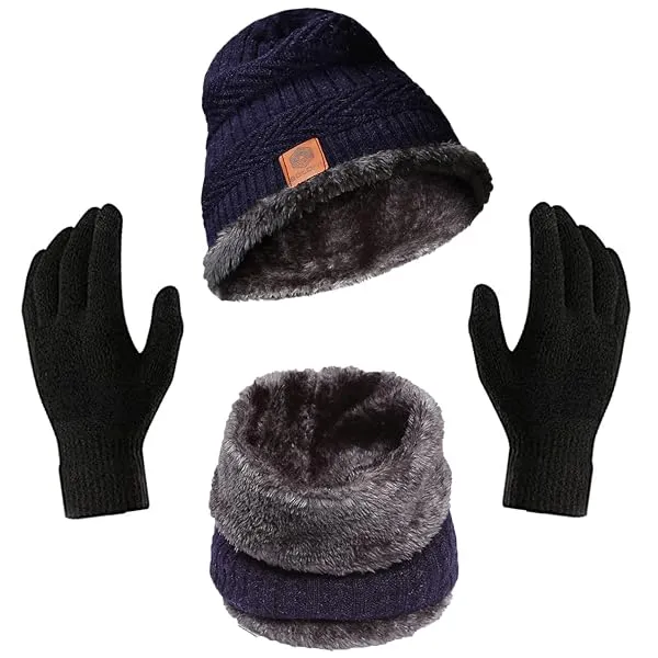 Boldfit Woolen Winter Cap for Women & Men in Winter for Thermal Wear Stylish Soft Caps for Boys & Girls for Warm Wear Head hat Garam Topaa cap's Breathable Lightweight Windproof wi — Linkbiz SmartDeal's
