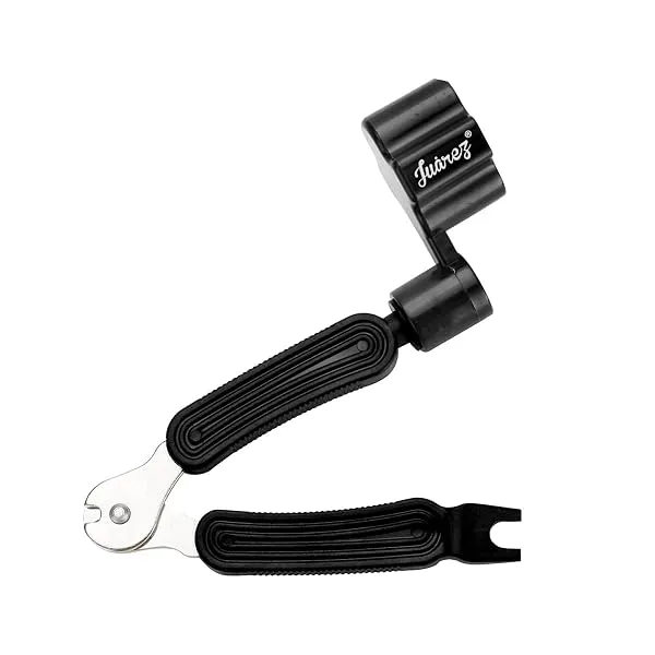 JUAREZ 3-In-1 Guitar String Winder And Cutter, Multifunctional Guitar String Pin Puller, Guitar Repairing and Adjustment Tool, Black (JRSW200BK) — Linkbiz SmartDeal's