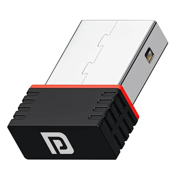 Portronics BlueFi Nano USB Wi-Fi & Bluetooth Adapter, Dual-Band 2.4GHz (200 Mbps)/5GHz (450 Mbps) up to 650Mbps, IEEE 802.11 b/g/n/ac, Plug & Play, for PC & Laptop, Compatible with — Linkbiz SmartDeal's