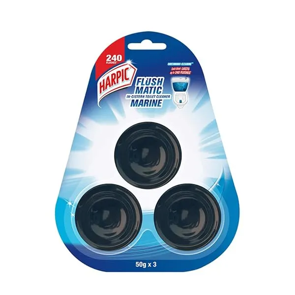 Harpic Flushmatic - Marine 150 gm | In-Cistern Toilet Cleaner Blocks — Linkbiz SmartDeal's